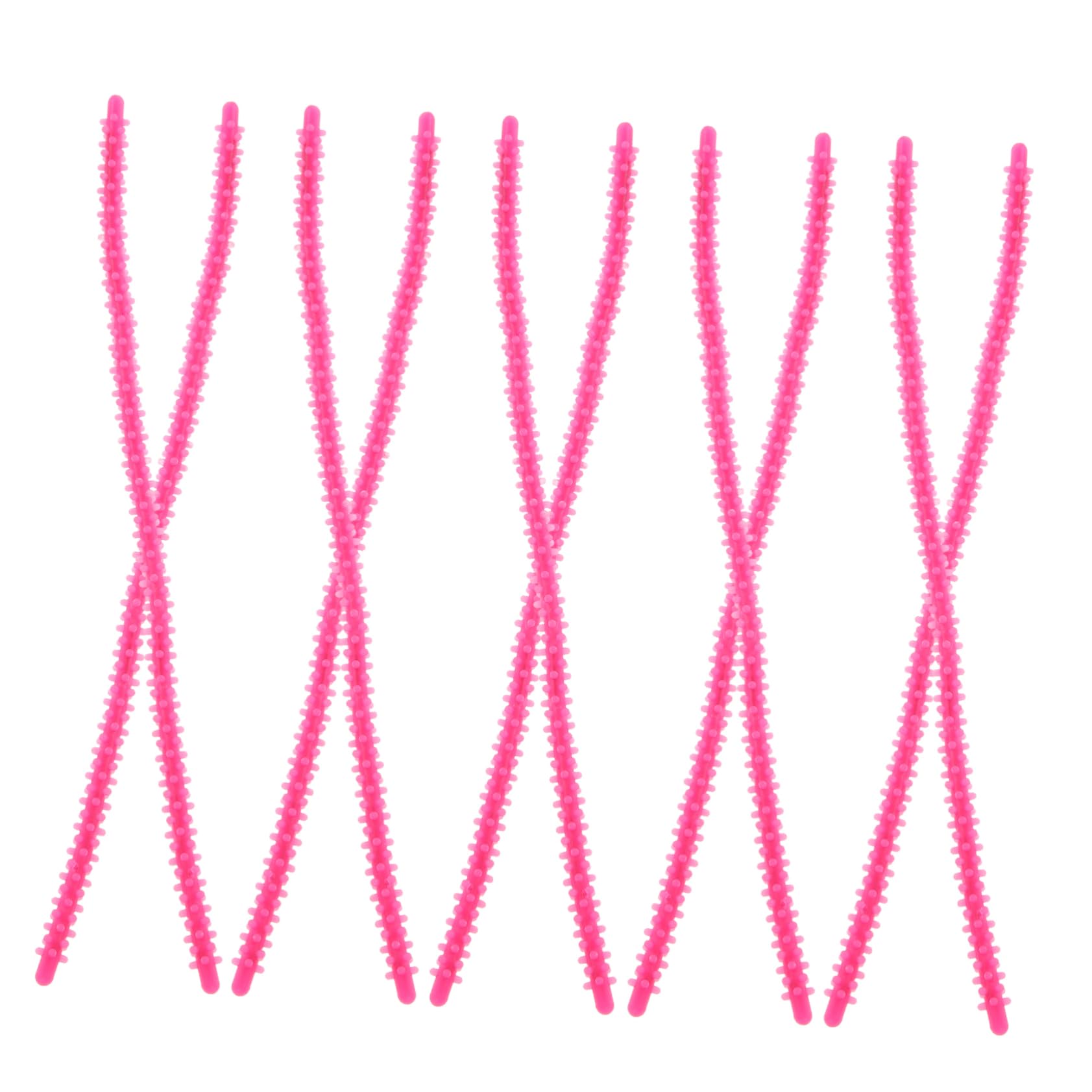 40 Piezas Bigudíes de Silicona para Rizado de Cabello de Perm Herramientas de de Cabello Pequeño Color Rosa para y Rizados