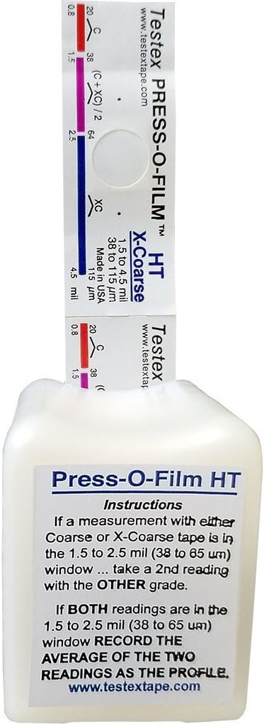 KROST Testex Tape Press-o-film X-coarse Grade