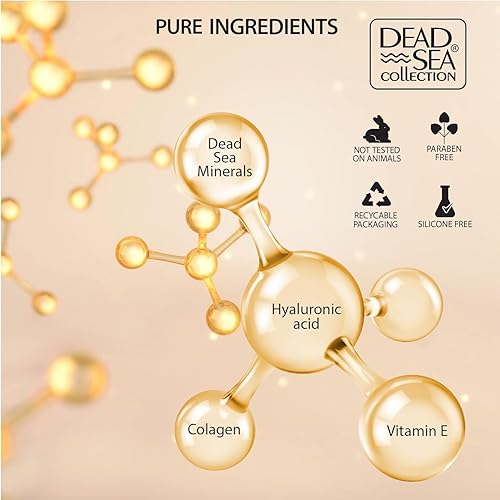 Miniatura 2 de Dead Sea Collection Crema de día antiarrugas para la cara con ácido hialurónico antienvejecimiento cuidado de la piel con minerales marinos crema