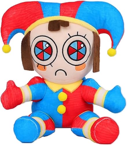 Miniatura 4 de SAYONAKUAJ The Amazing - Peluche digital de circo de 11.2 pulgadas, juguete de peluche de Pomni para fanáticos de la televisión, juguete de peluche