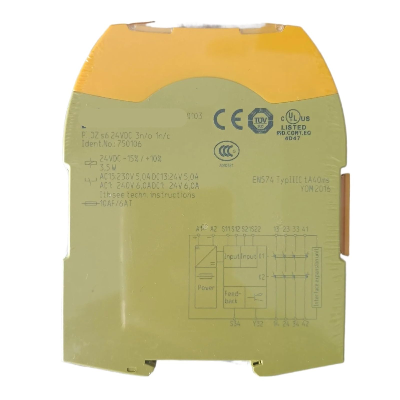 CLEUFWKO 1pcs s6 relay 750106