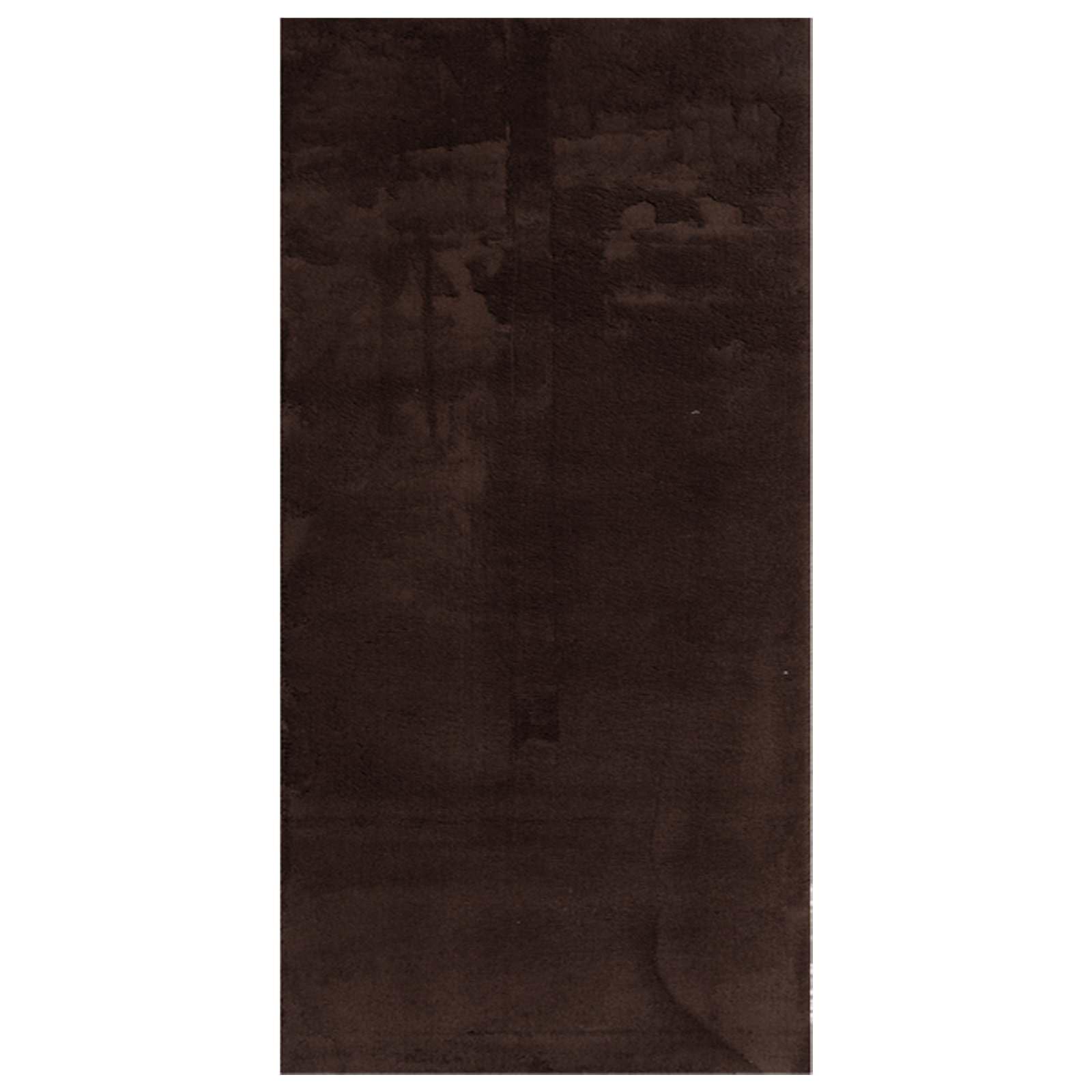 Tapis de salon lavable HUARTE marron pour en finir avec les taches