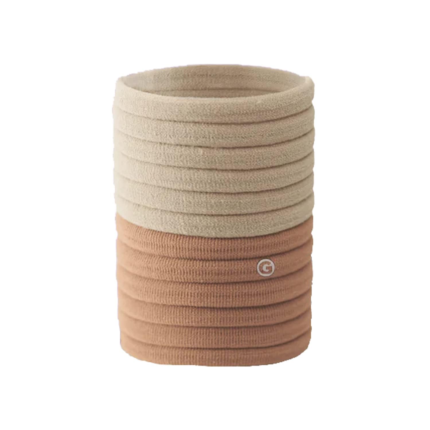 GIMME Bands Extra Fine Hair Ties | No Break Microfiber Fine Hair Elastics | A Firm Yet Gentle All Day Hold with No Snagging, Dents, or Breakage | Blondie