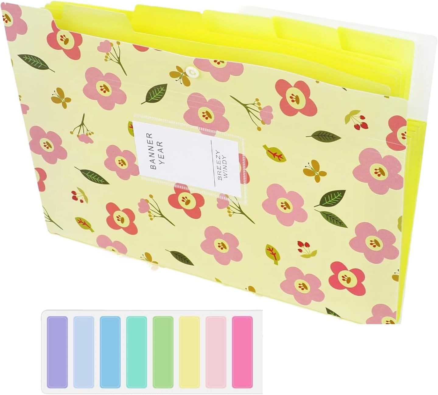 Corslet Expanding File Holder for Documents File Folder A4 File Organiser Document File Folder Organizer File for Document Organizer File Organizer Floral Printed Folders for Paperwork Pack of 2