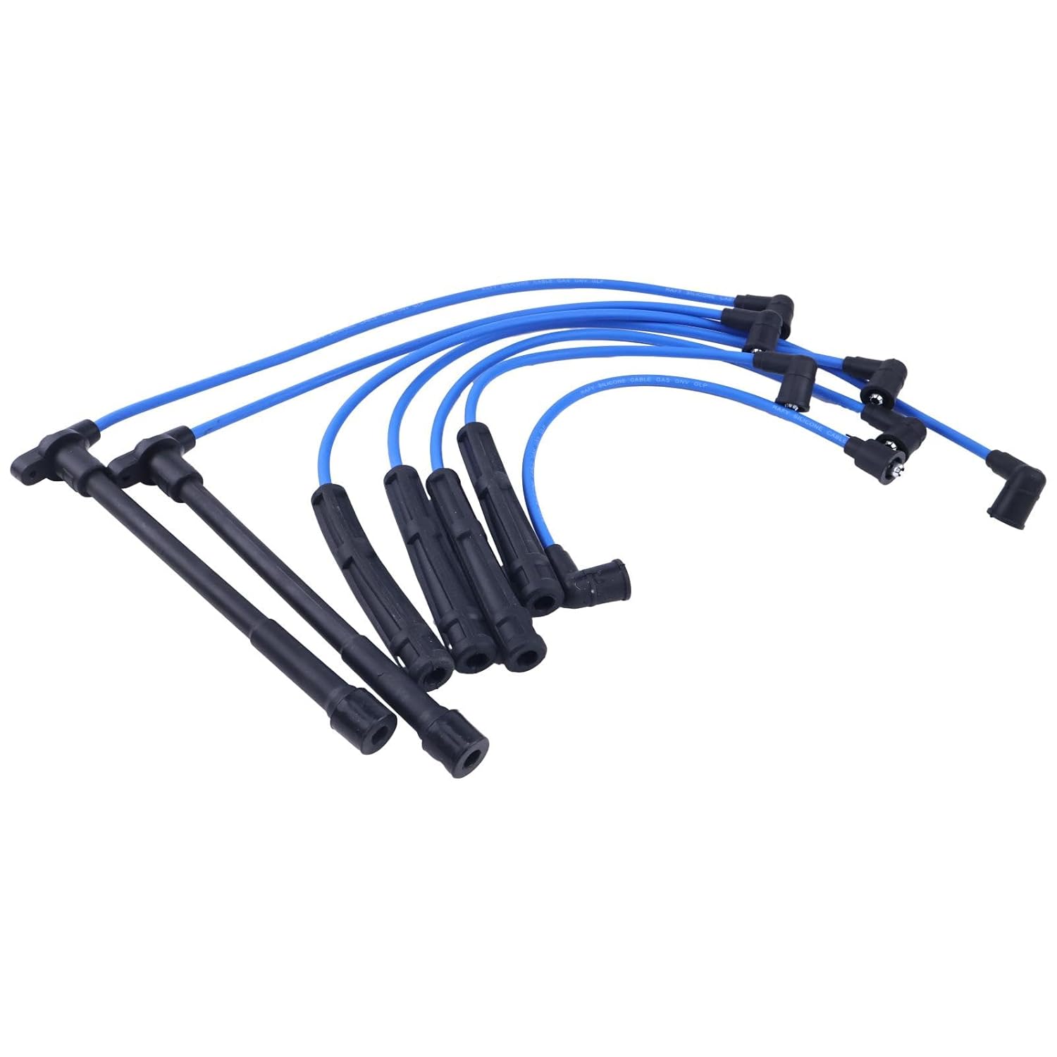 Ignition Spark Plug Wire Set 2245088G25 Compatible with Nissan Pathfinder 1990-1995 D21 1990-1994 Pickup 1995 V6 3.0L