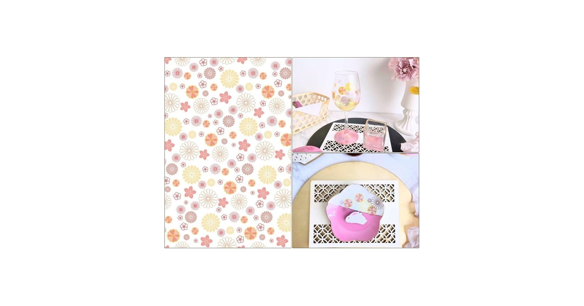 ポーセラーツ転写紙　華さま専用 Amazon.co.jp: ポーセラーツ 転写紙 花柄 CHINOISERIE