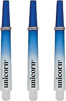 Vista 1 de Unicorn Ejes de dardos Pinza 3 de dos tonos Nylon duradero Corto o mediano 3 o 15 tallos