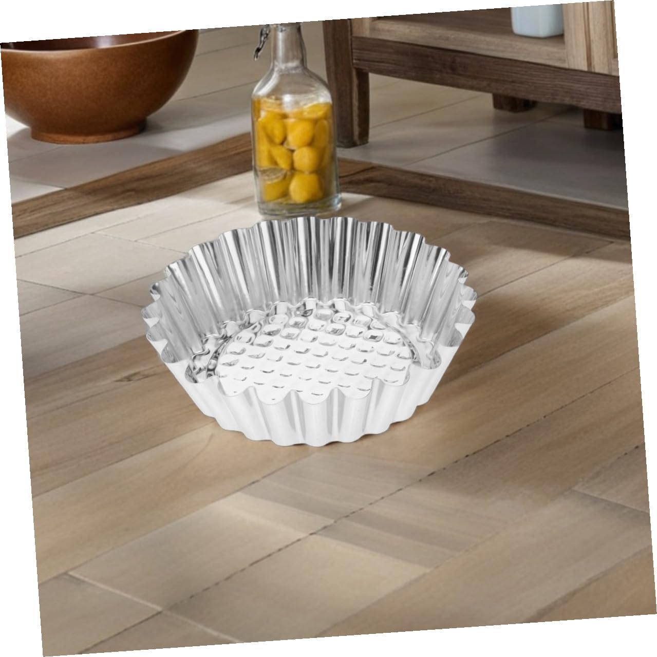GLEAVI Moules à Tartelettes Miniatures 30 Pcs en Acier Inoxydable