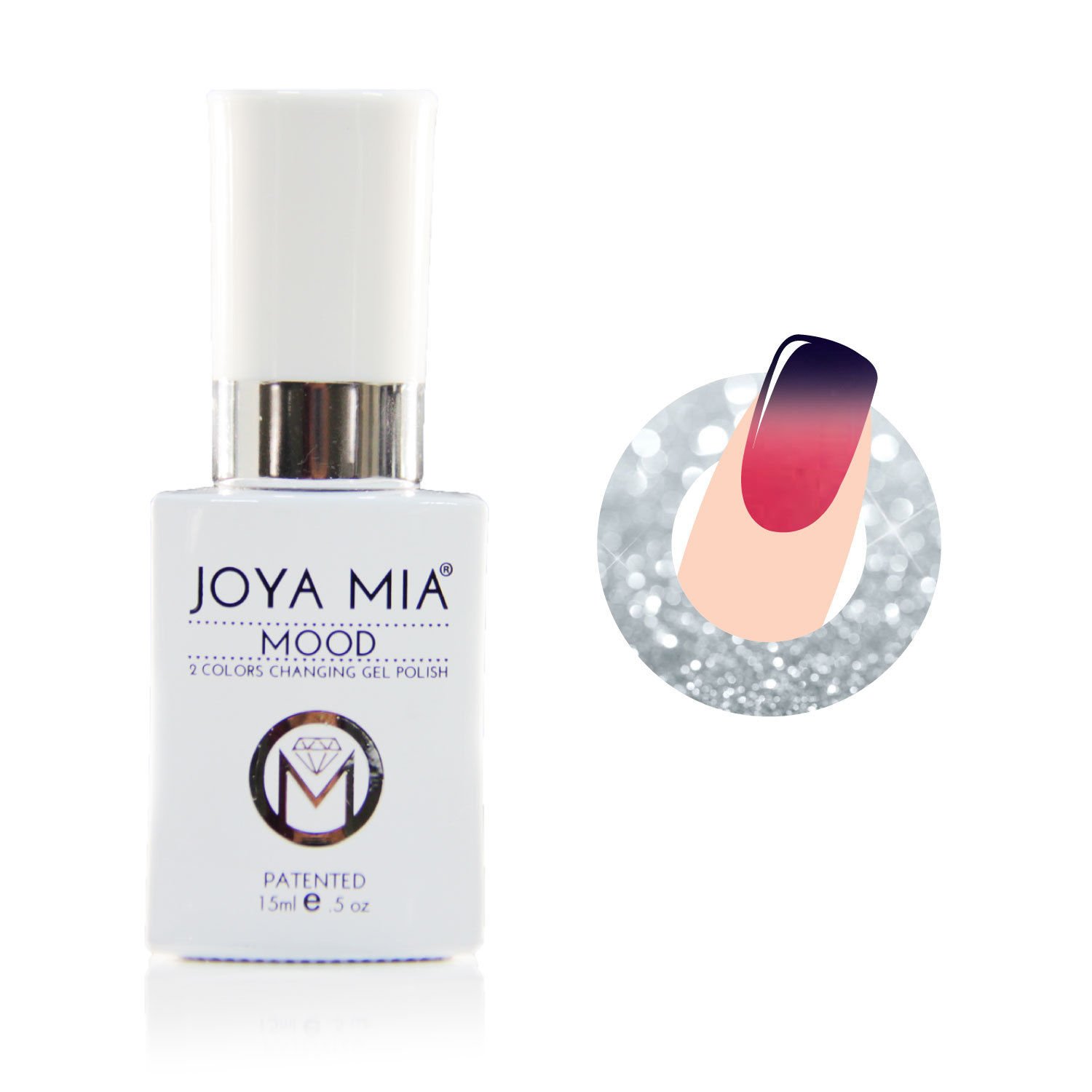 JOYA MIAMood Temperature Color Change Gel Nail Polish Long Lasting Easly Soak Off UV or LED LAMP 15ml