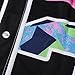 Amzdest 90s Clothing for Women, Unisex Hip Hop Party, Bel Air 23 Baseball Jersey Short Sleeve Button Down Shirt (23Black, Small)