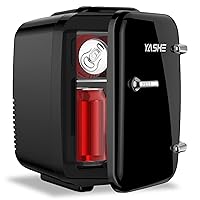 YASHE Mini frigo da camera, 4L frigorifero piccolo per la cura della pelle