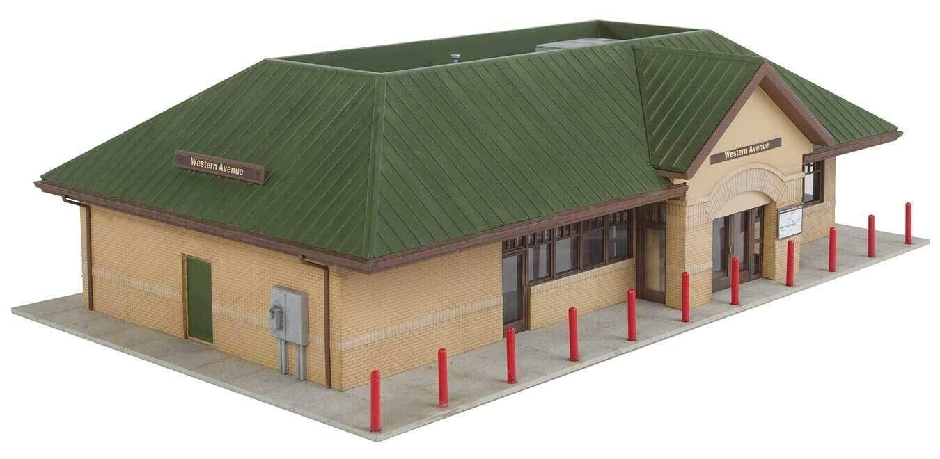 Walthers 933-4095 - Modellino di stazione di lavoro moderno in plastica