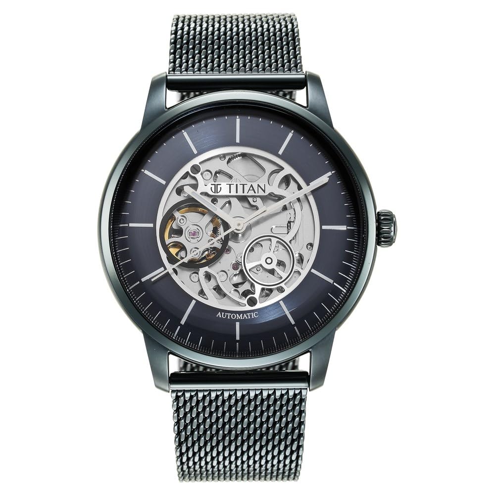 Titan Mechanical 90110 Analog Blue Dial Watch – ₹19,649