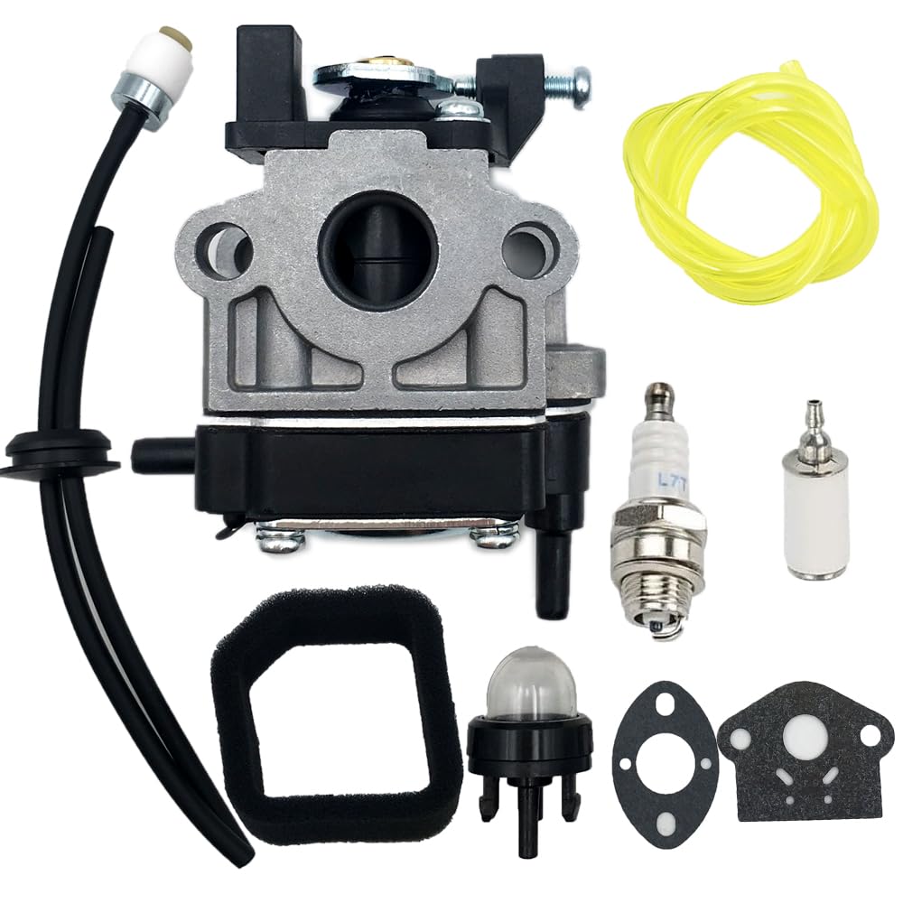 Carburetor kit Compatible with Black Max Ryobi BM25TEC Trimmer BM254BV SC254BV Blower