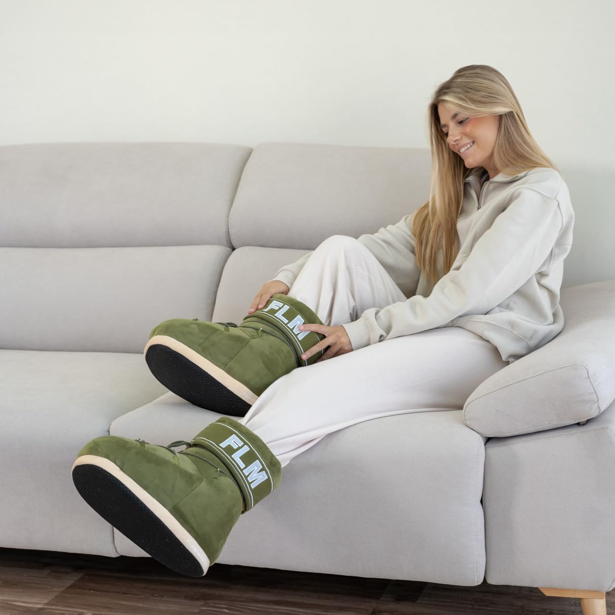 Flamingueo Hausschuhe für Damen, Hausschuhe für Herren, Unisex, für den Winter, rutschfest, Einheitsgröße
