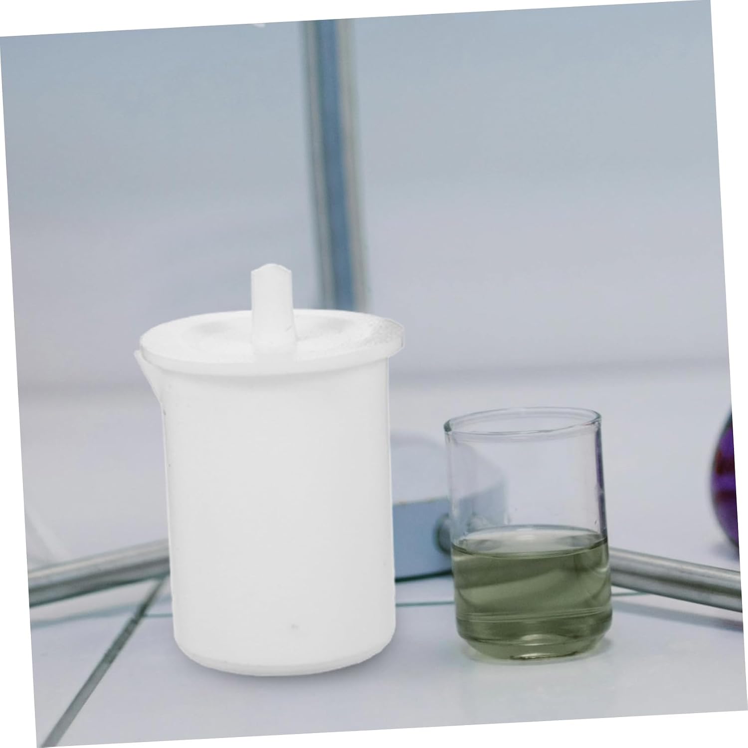 Ptfe Beaker Lab Science Mug Measuring Cup Small Beaker Cup Compact Chemical Resistance Capacity
