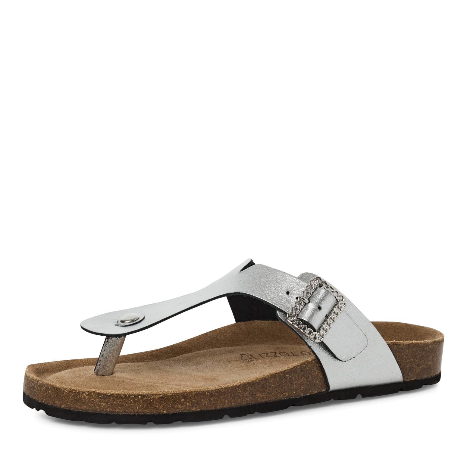 MARCO TOZZI Women's Sandale 2-27402-44, Metallic, 3.5 UK