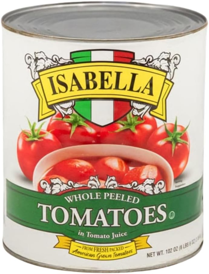 Isabella - Whole Peeled Tomatoes in Juice -6 lbs 6 oz can
