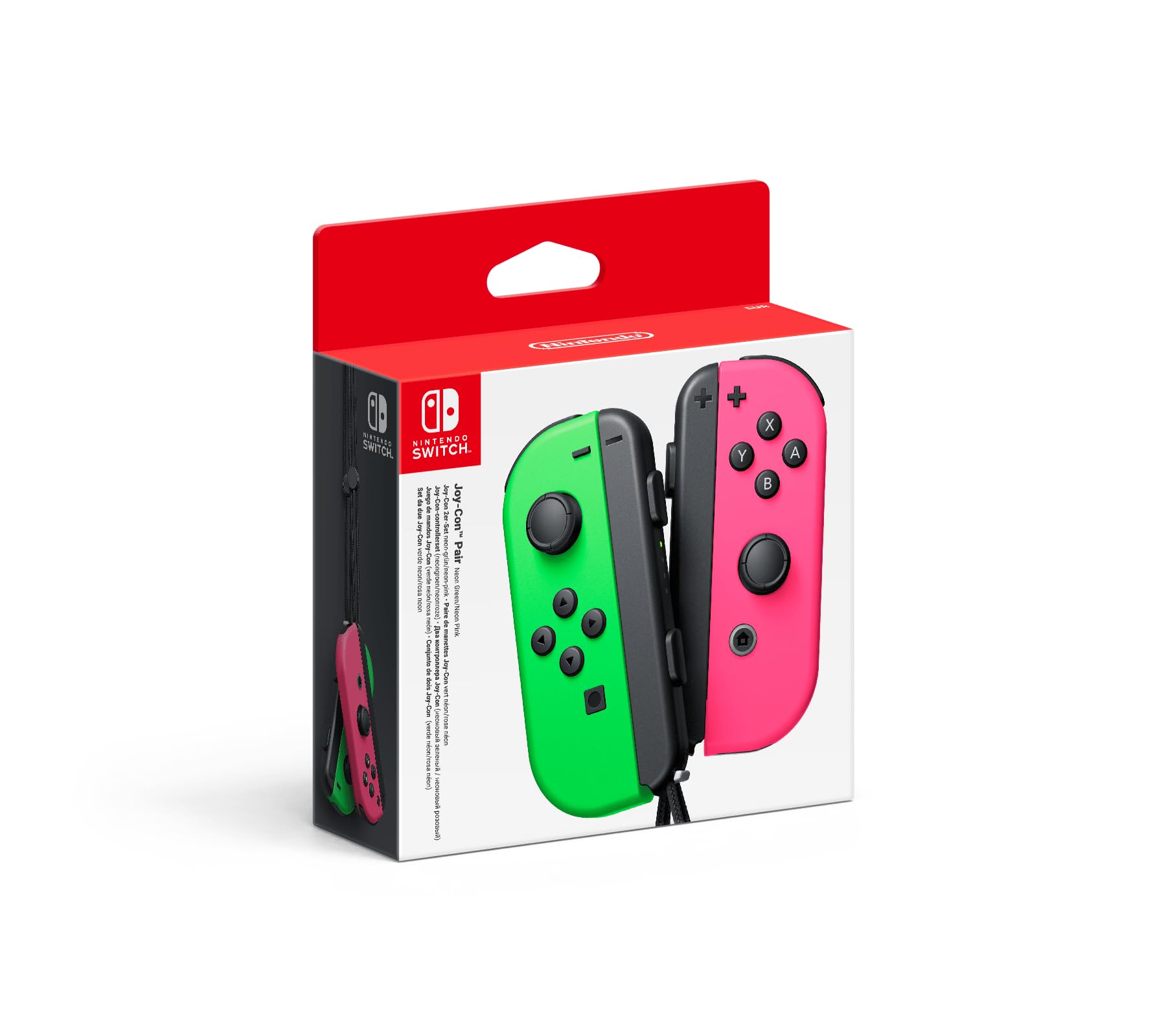 Set da due Controller Joy-Con Verde - Rosa per Nintendo Switch