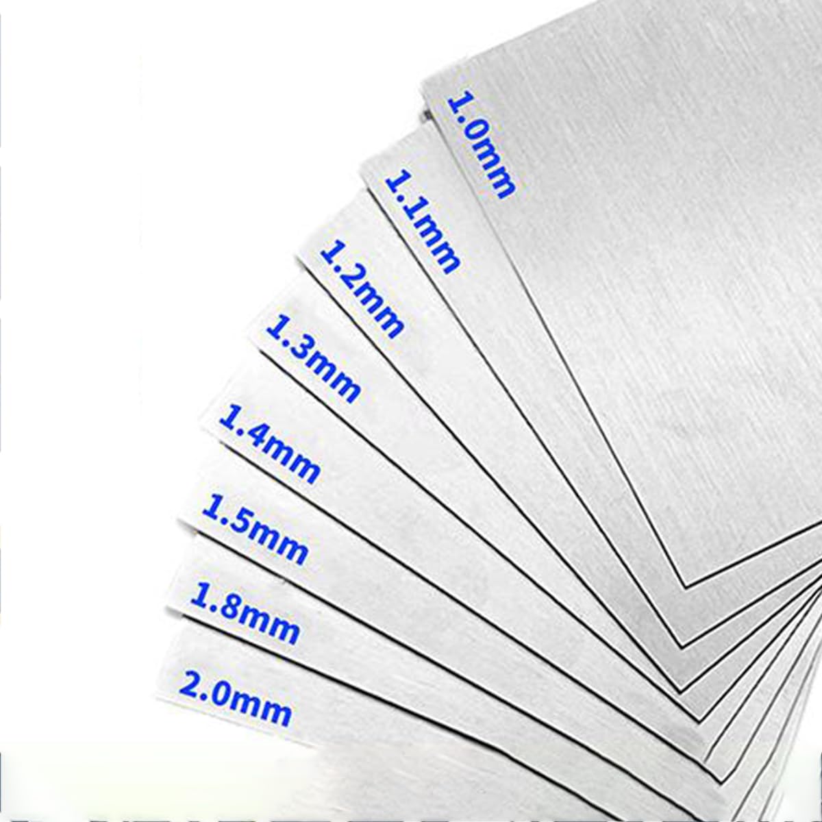 Lastra Acciaio Inox Durevole per riparazioni, modellismo e Costruzioni,1.4×300×400mm