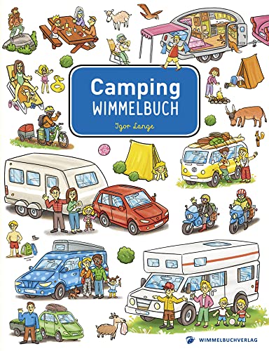 Camping Wimmelbuch  Bilderbuch ab 3 Jahre