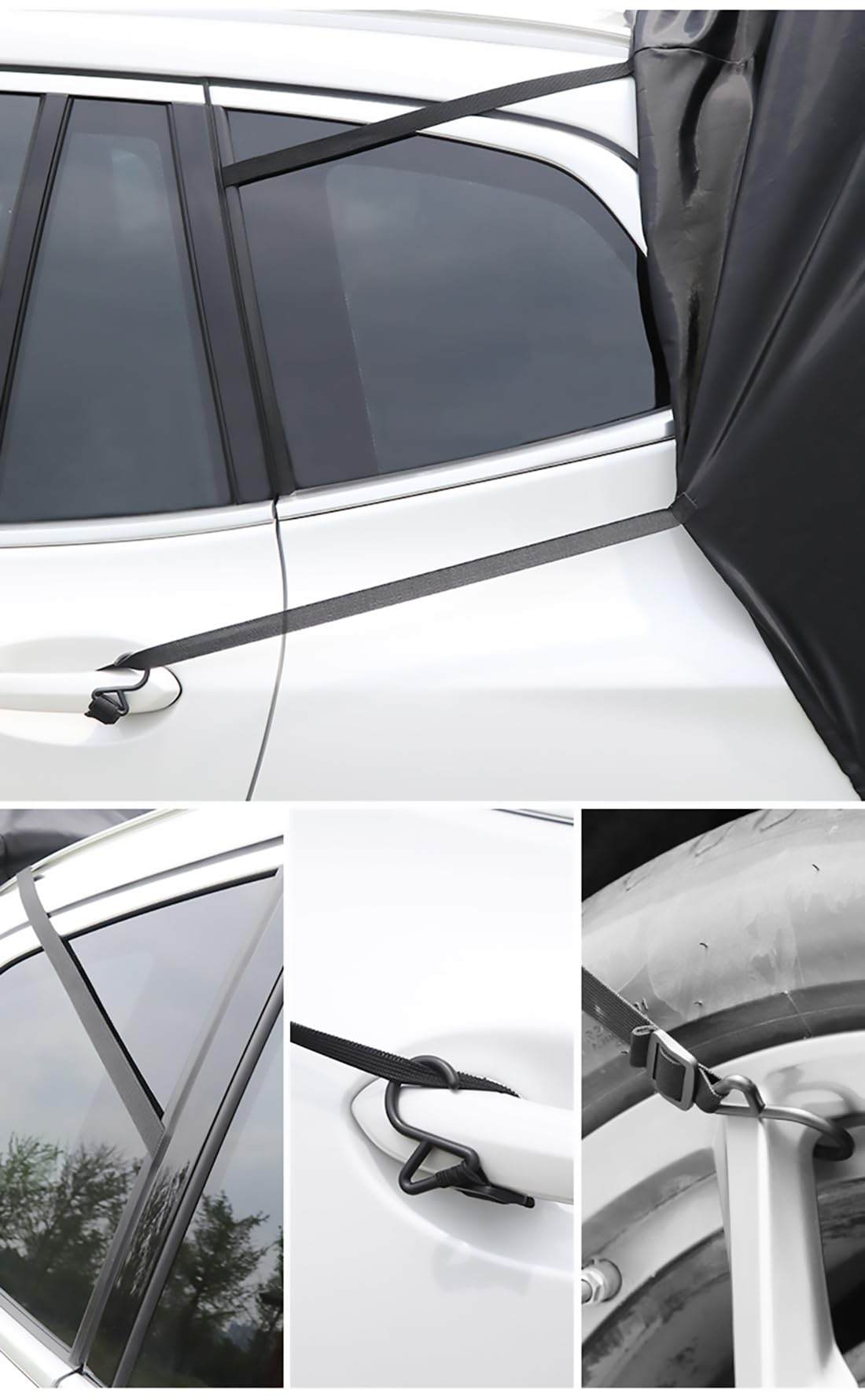 Tente de hayon de voiture avec moustiquaire, imperméable et coupe-vent, tente de camping, tente de pêche, pour différents modèles de SUV, camping, pêche