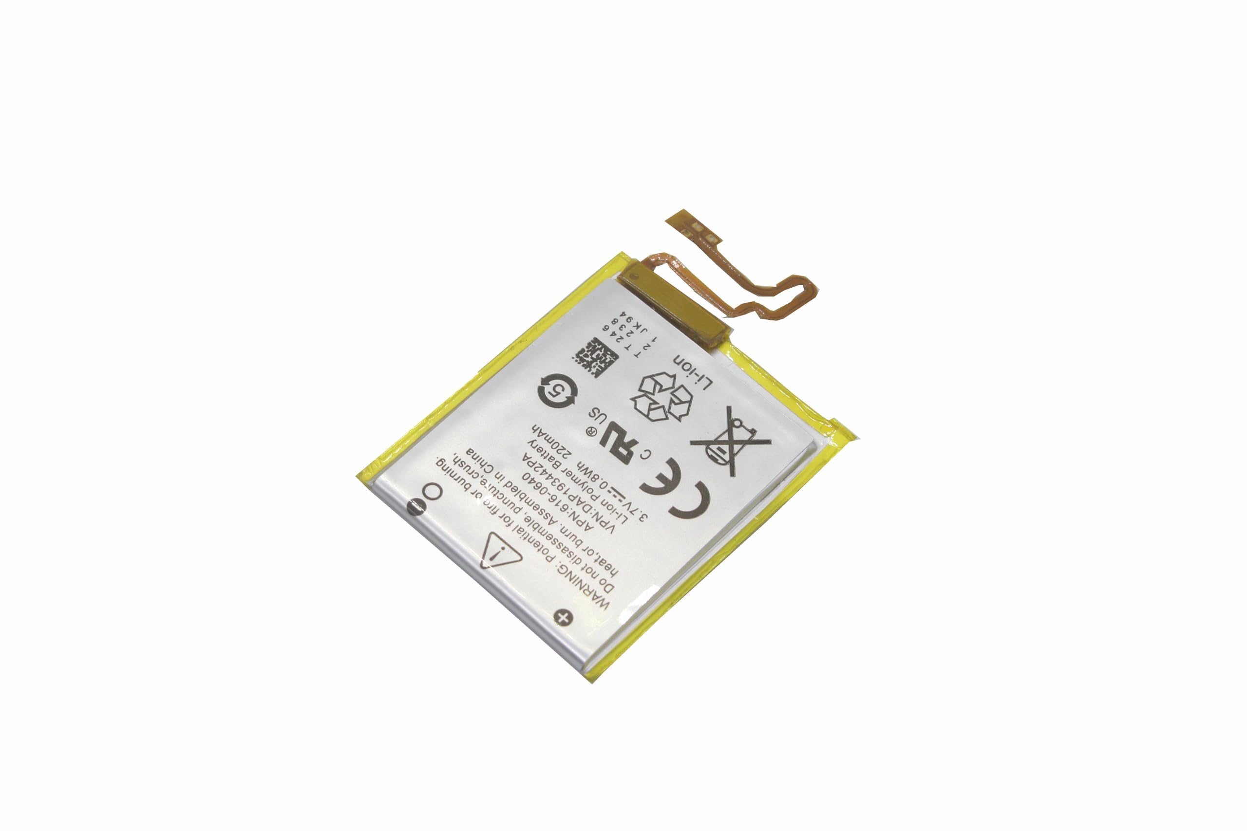 iPod nano6世代8GBシルバーno.7バッテリー交換済作動品 Amazon.com: BORNMIO Replacement Battery for Applee A1446