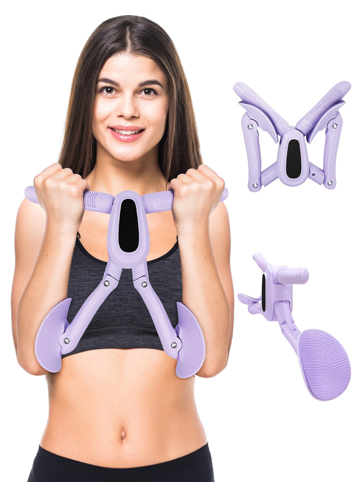 TERRIFI Fitness Chest Expander, Portable Arm Exercise Equipment, Shoulder and Back Exercise Equipment, Arm Strengthener, Chest Workout, Bicep Shoulder Exercise - Tone Arms, Chest, and Improve Posture