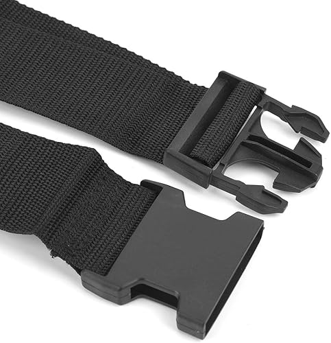 Miniatura 8 de Cinturón de herramientas, cinturón ajustable para electricista, carpintero, bolsa de taladro eléctrico, correa de batería de litio de nailon con