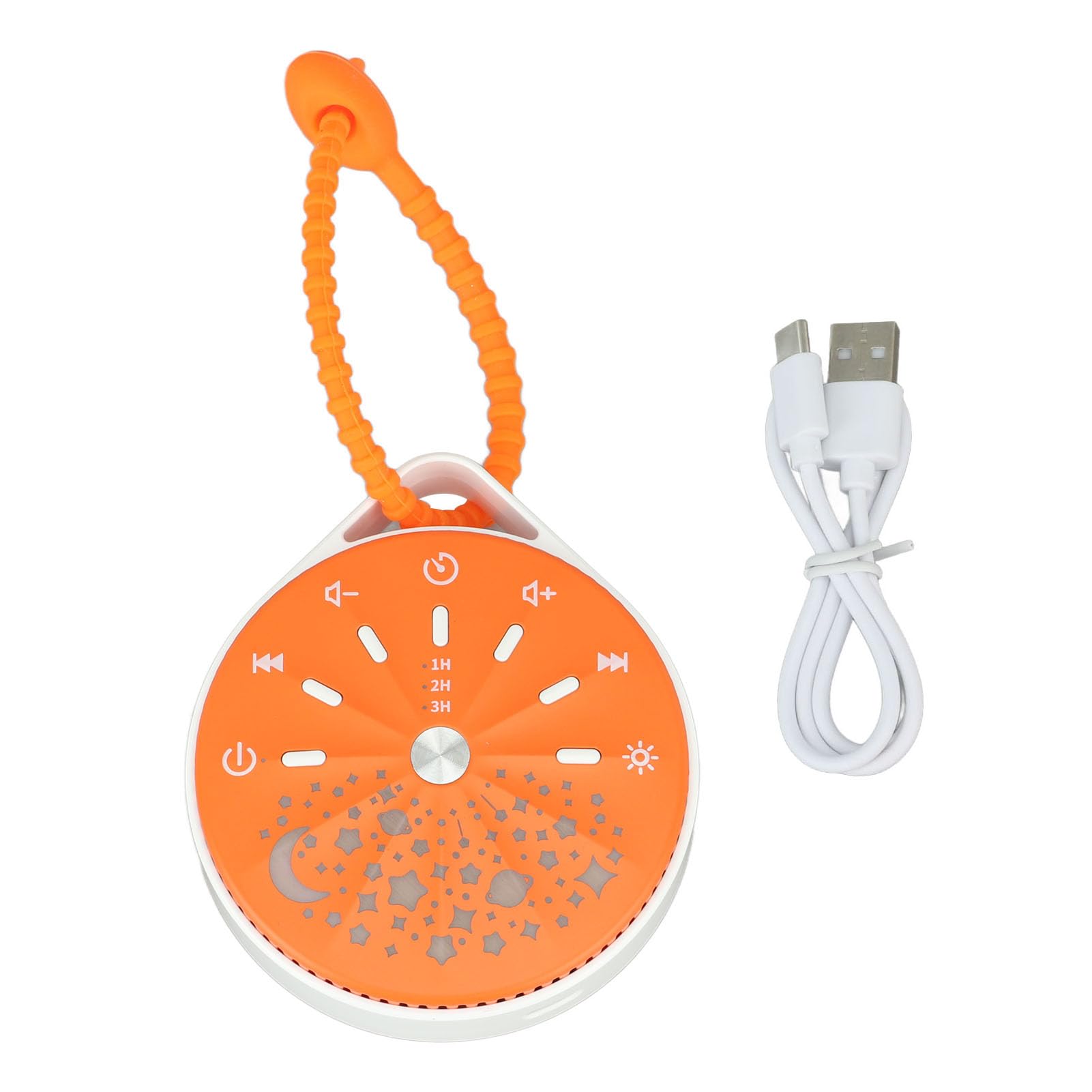 Máquina de Sonido de Ruido blanca Portátil, Máquina de Ruido blanca, Máquina de Sonido blanca para Ayuda para Dormir con 10 Sonidos Control de Volumen para Ayuda para