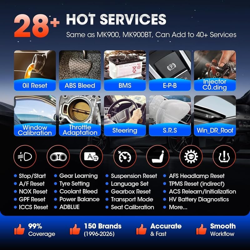 XTOOL D8S AI-Assisted Bidirectional OBD2 Scanner with Topology Mapping | 2026 Upgrade of XTOOL D8, Scan Tool 42+ Reset, Full System Automotive Scanner Diagnostic Tool, PMI for Ford, FCA/CANFD/DoIP thumbnail 9