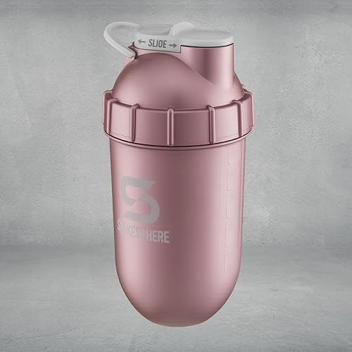 Miniatura 10 de SHAKESPHERE Shaker Bottle - Botella mezcladora de proteínas a prueba de fugas de 24 onzas para mezclas de bebidas antes del entrenamiento, batidos y