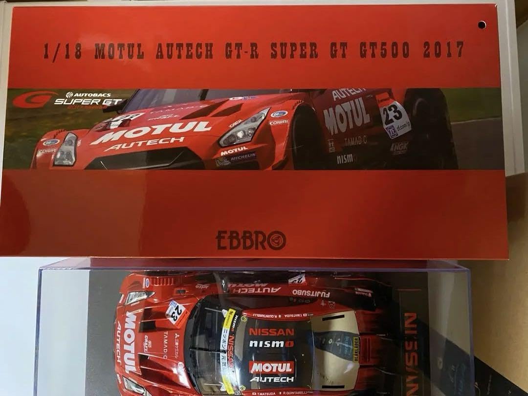 ミニカー MOTUL AUTECH GT-R 2017 SUPERGT 1/18 SUPER GT500 2017 Motul Autech GT-R No.23 (Resin) | HLJ.com