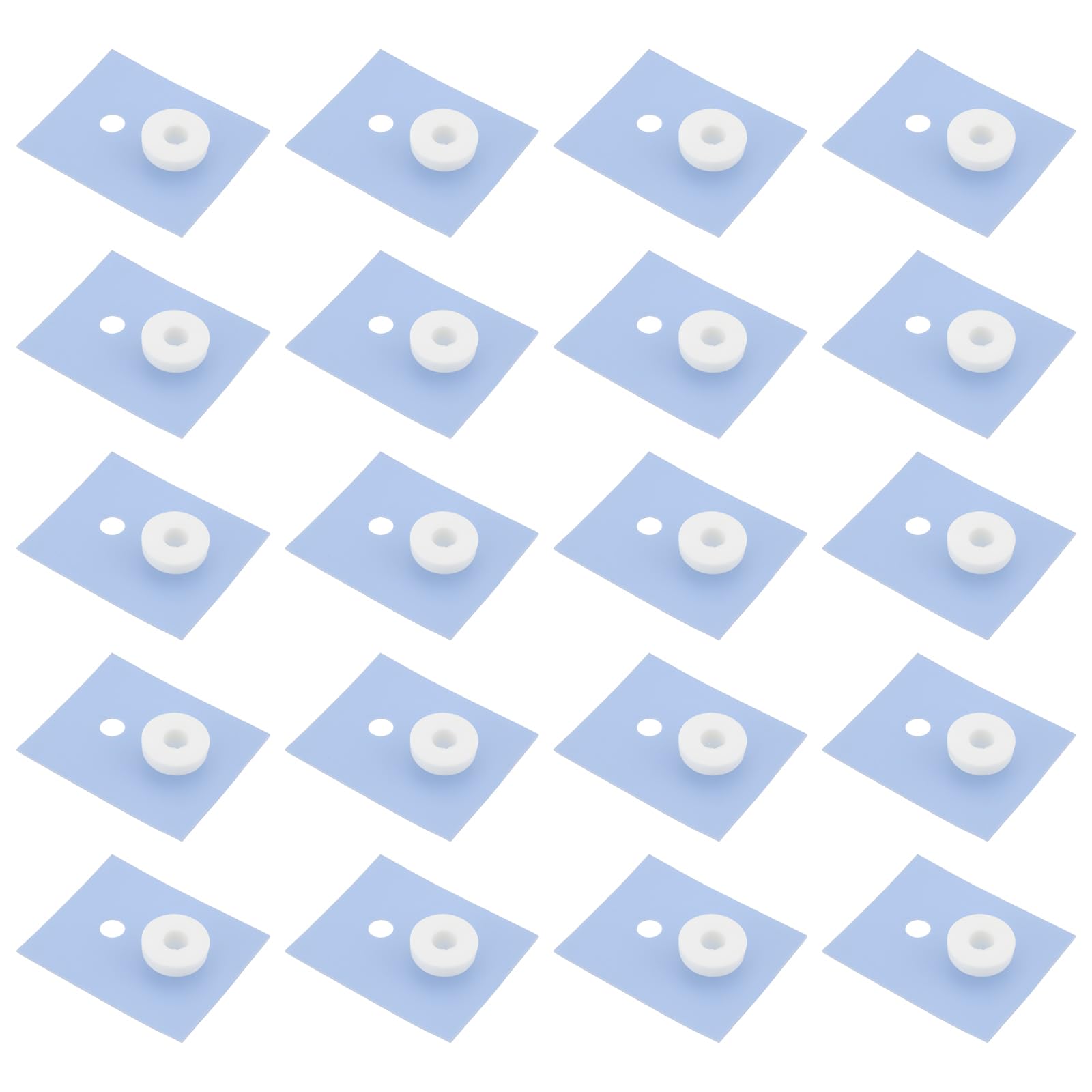 AS Axis Spindleon 40pcs TO-247 TO-3P Silicone Pad and Insulating Sleeve 18x22mm Insulating Films