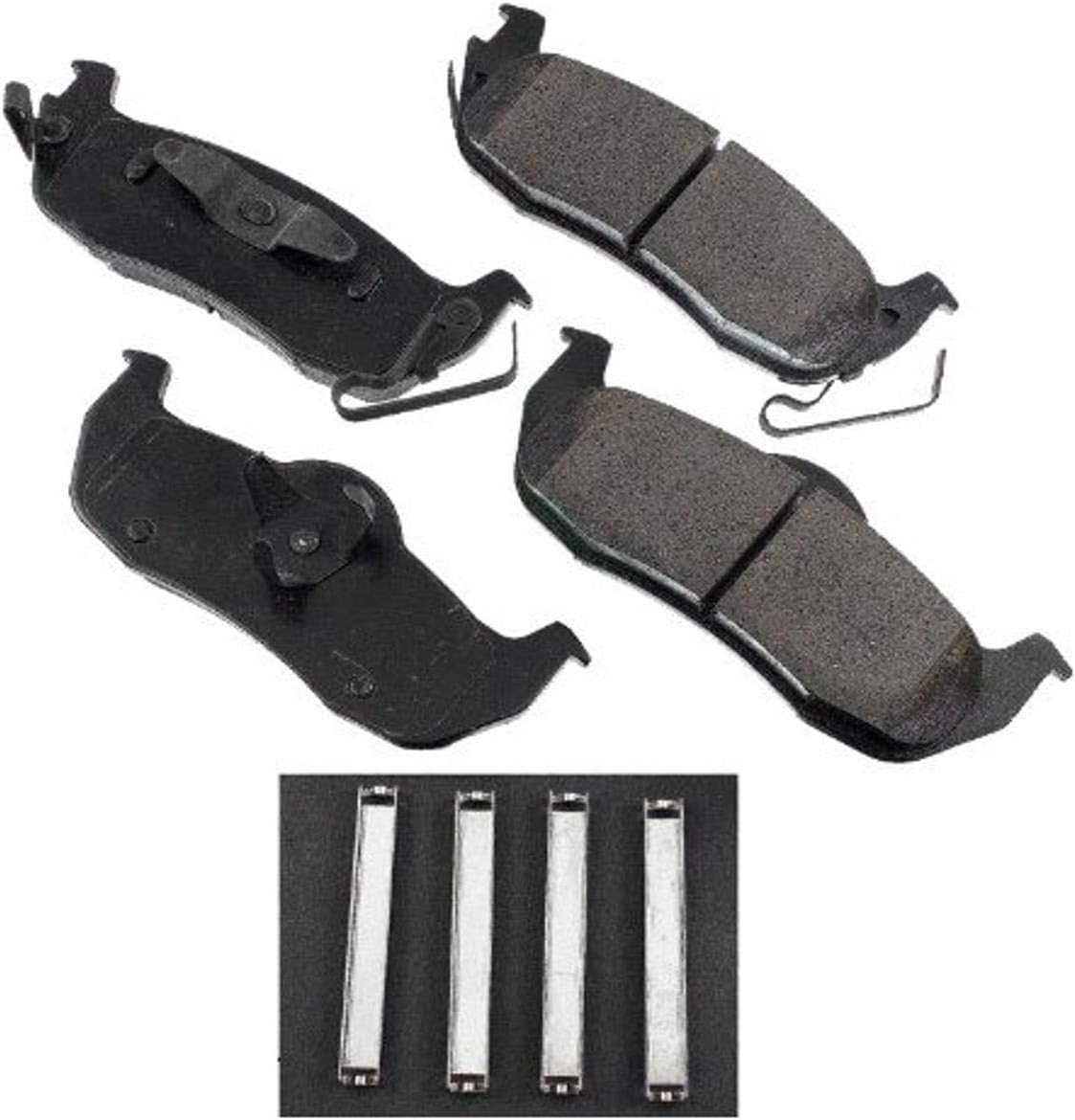 Akebono Brake Pad Set, ACT1041 Automotive
