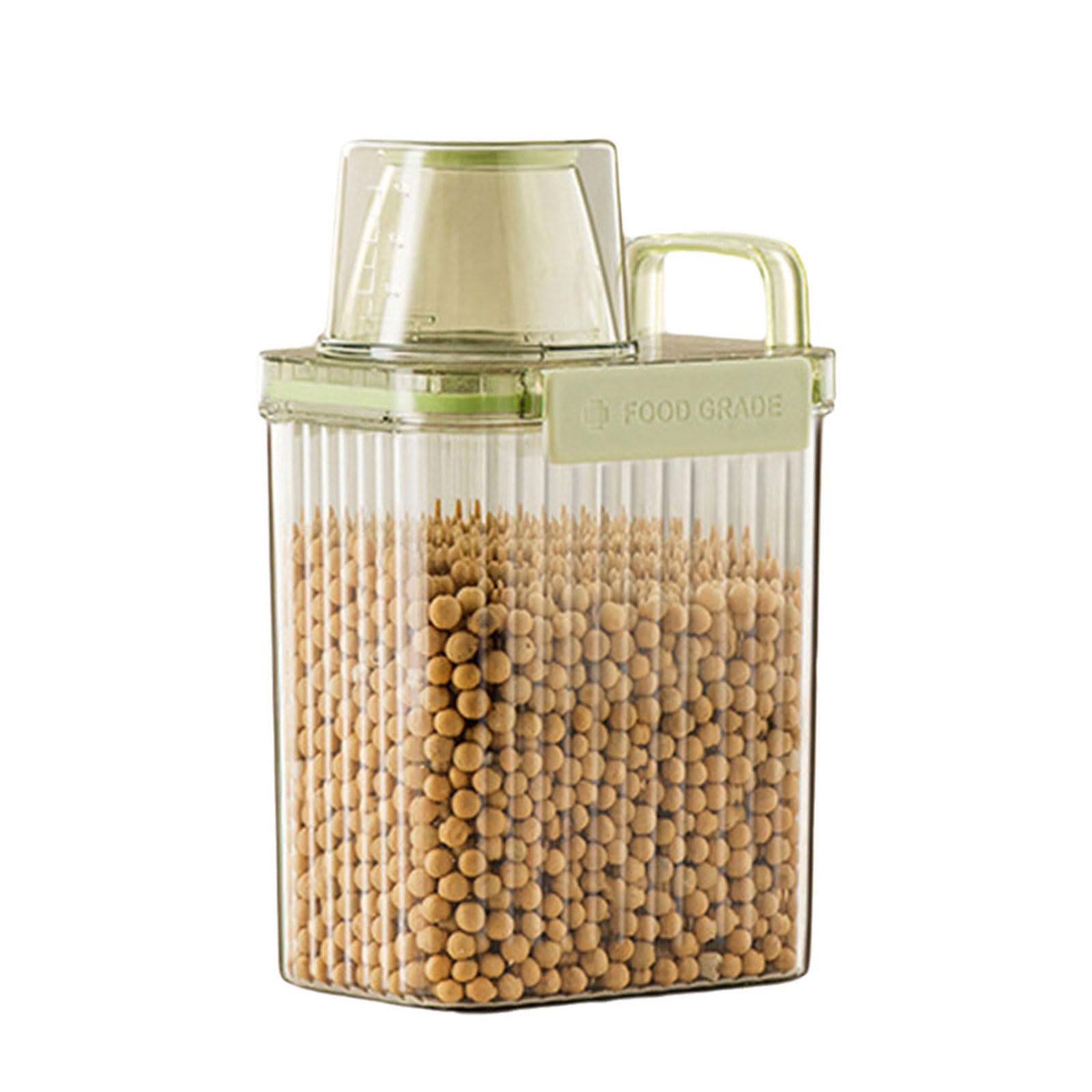 Mekalero Sealed Food Storage Solution Sealing Flour Grains Container Food Storage Tank Rice Bucket Kitchenwares Space Saving Rice Bucket