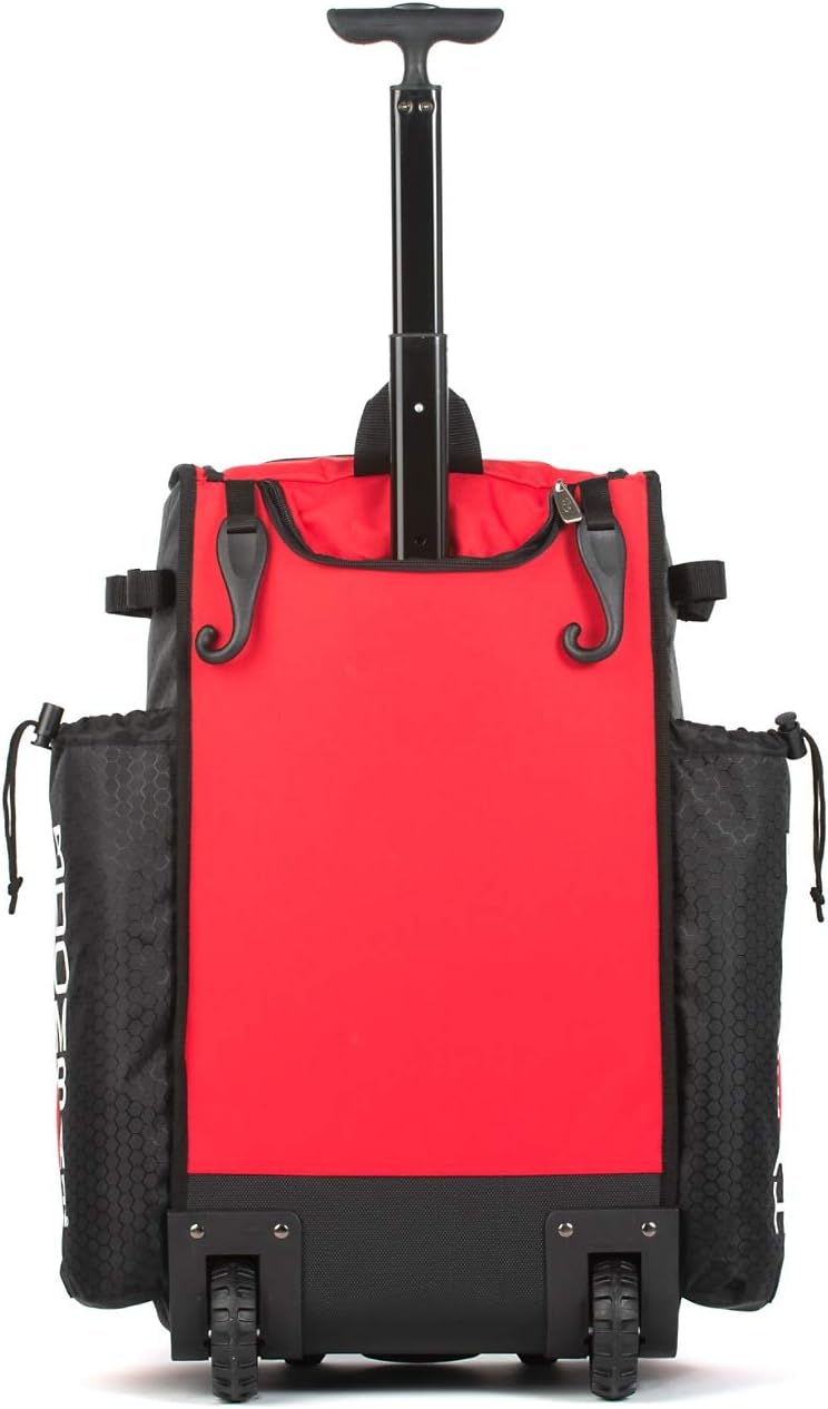 Sac De Baseball/softball Rolling Superpack 2.0 - 23,5x13,5x9,5 Pouces, 4 Compartiments
