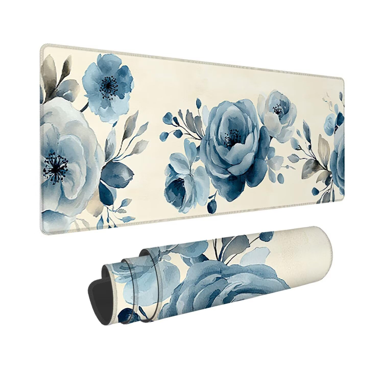 Podkładka pod mysz do gier, 1200 x 400 mm XXL Podkładka pod mysz do gier, duża, antypoślizgowa wodoodporna, rozszerzona długa podkładka pod mysz do klawiatury XXL, akcesoria biurowe, do gier
