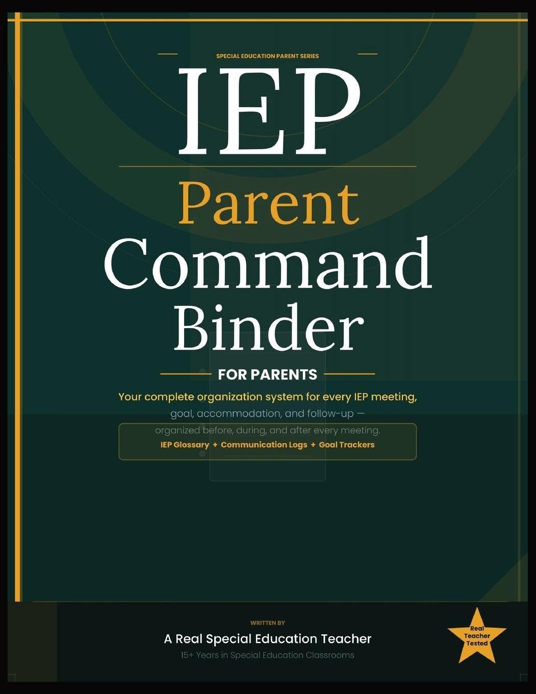 IEP Command Binder: A Printable Organization A System for IEP Meetings, Goals, Accommodations, Progress Tracking, and School Communication — Built for the Full IEP Cycle