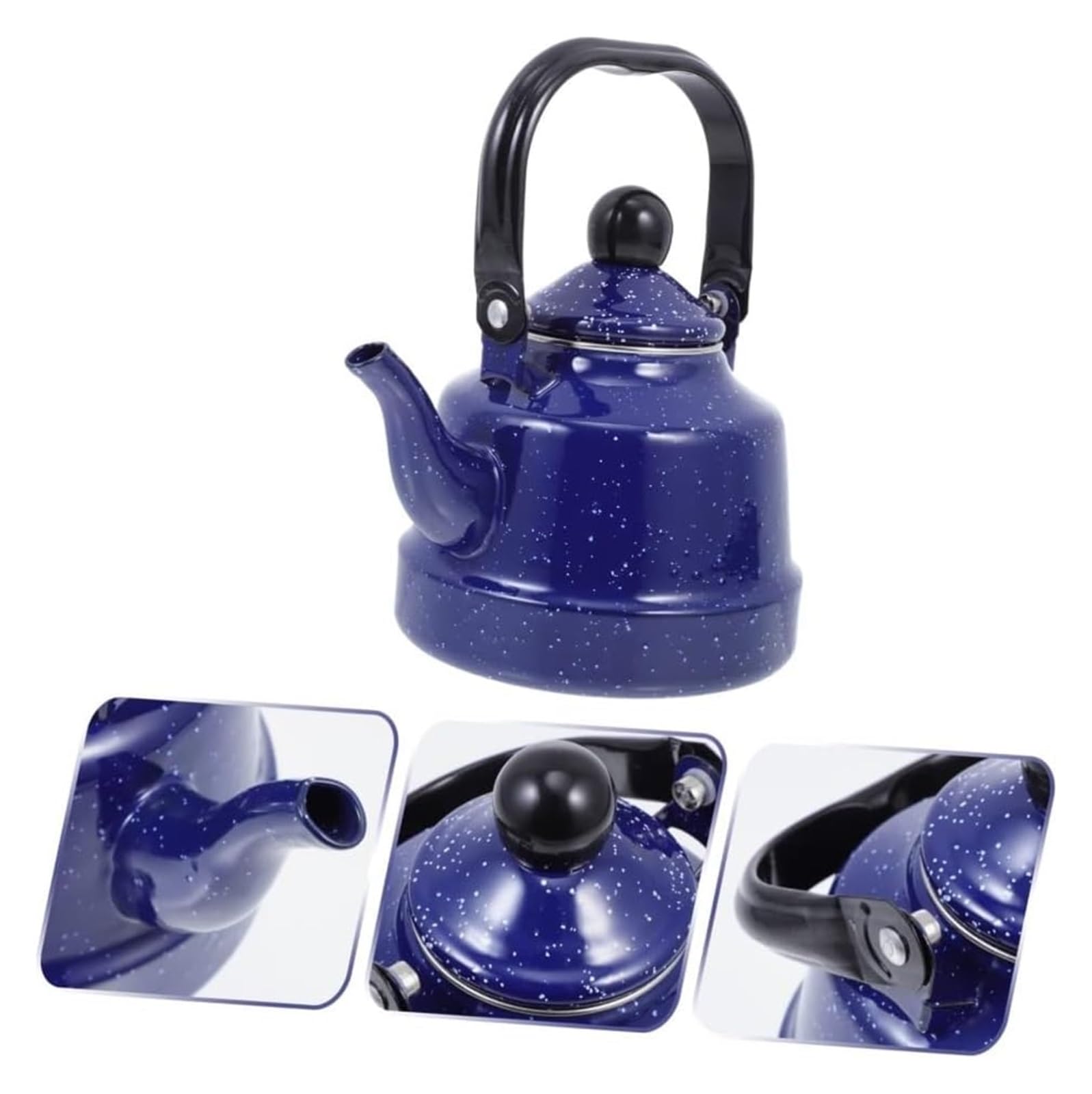 Czajnik na kuchenkę Enamel Whistling Teapot Blue 1.1-2.5L(2.5L)