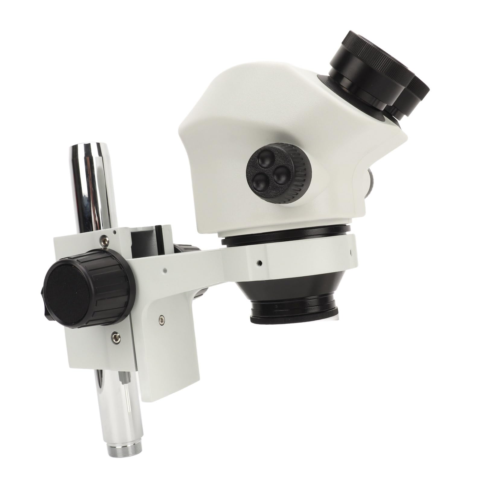 Microscopio Estéreo, Microscopio Estéreo Trinocular con Objetivo de 0,7X a 4,5X de Alta Definición para Reparación Electrónica