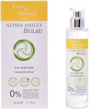 Alyssa Ashley Biolab Tiare & Almond Eau Parfumee Spray 50 ml Pack of 1 50 g