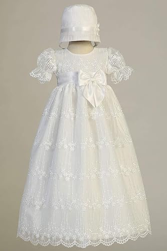 Miniatura 2 de Hecho en Estados Unidos - Vestidos de bautismo para niñas, vestidos de bautizo para niña, vestido de encaje, ropa de bautizo para bebé niña