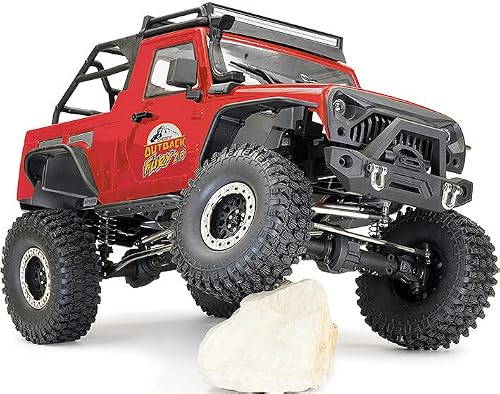 Image of FTX OUTBACK FURY 2.0 4X4 RTR TRAIL CRAWLER - RED