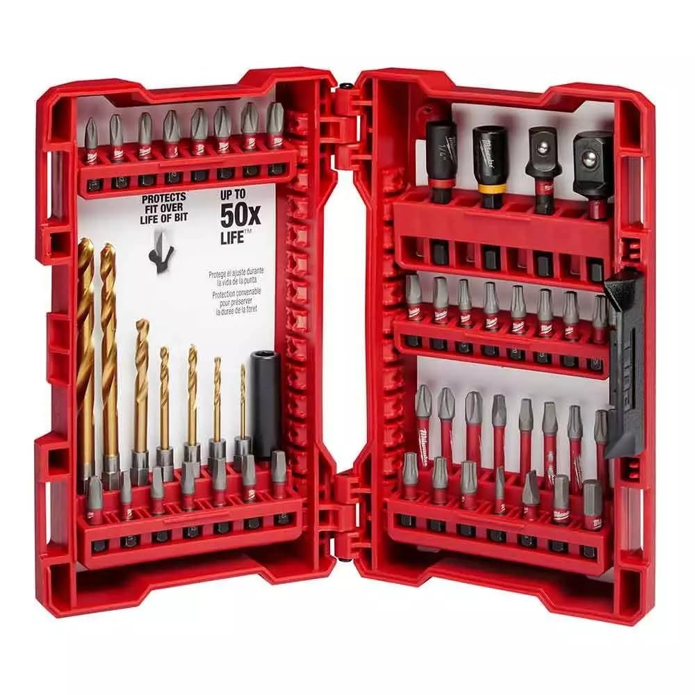 48-32-4013 with Shockwave Impact Duty Drill & Drive Set - 50PC，for Milwaukee
