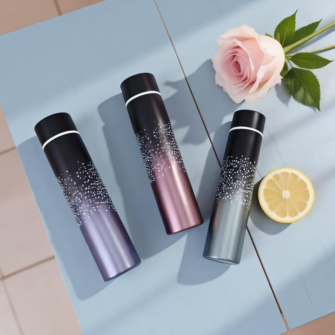 Small Stainless Steel Insulated Water Bottle, Metal Water Bottles,Mini Tumbler, Coffee Bottle,Travel Bottles,Hot and Cold,Leak Proof, BPA Free, Slim Design, 6.8 OZ (Blue) - Image 4