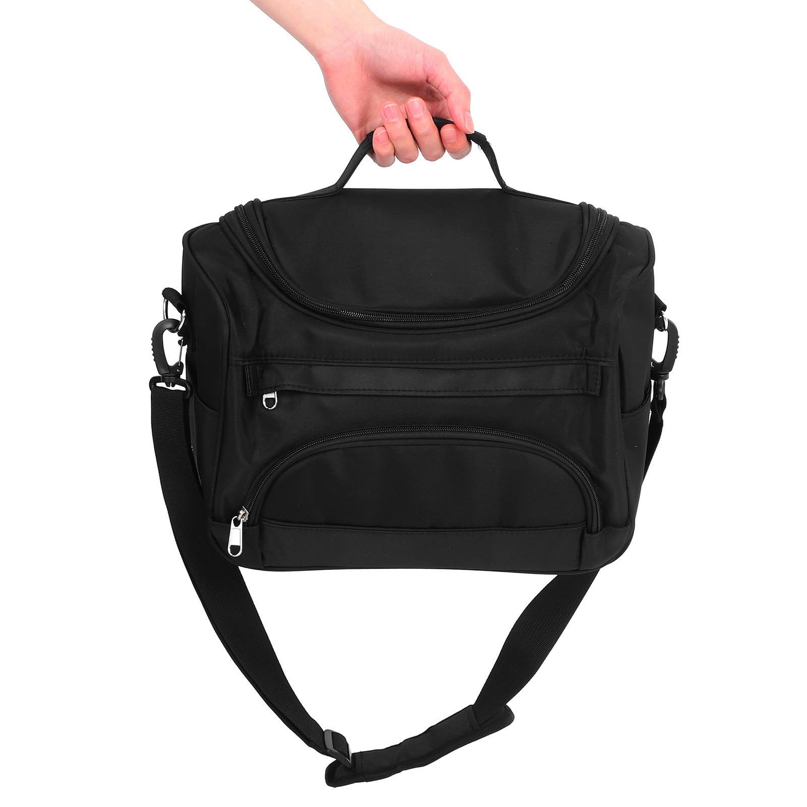Abaodam Bolsa Adecuado para Viajes y Actividades al Aire Libre con Correa Hombro de Gran Capacidad Fabricada en Tela Oxford Resistente para Herramientas de Peluquería
