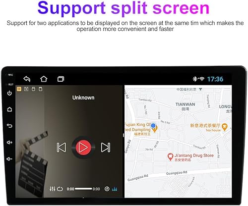 Miniatura 5 de Android 11 - Radio estéreo de coche para Toyota Sienna 2004-2010, Biorunn 9 pulgadas, pantalla táctil GPS para automóvil, control de voz de 4