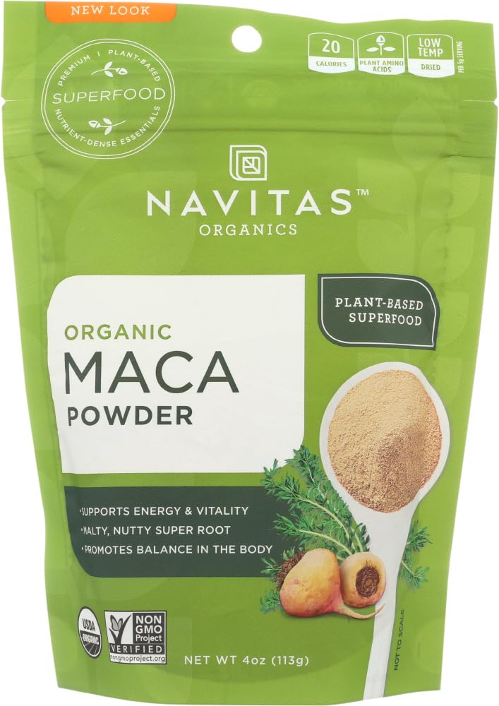 Organic Maca Powder, 4 oz (113 g) - 3PC