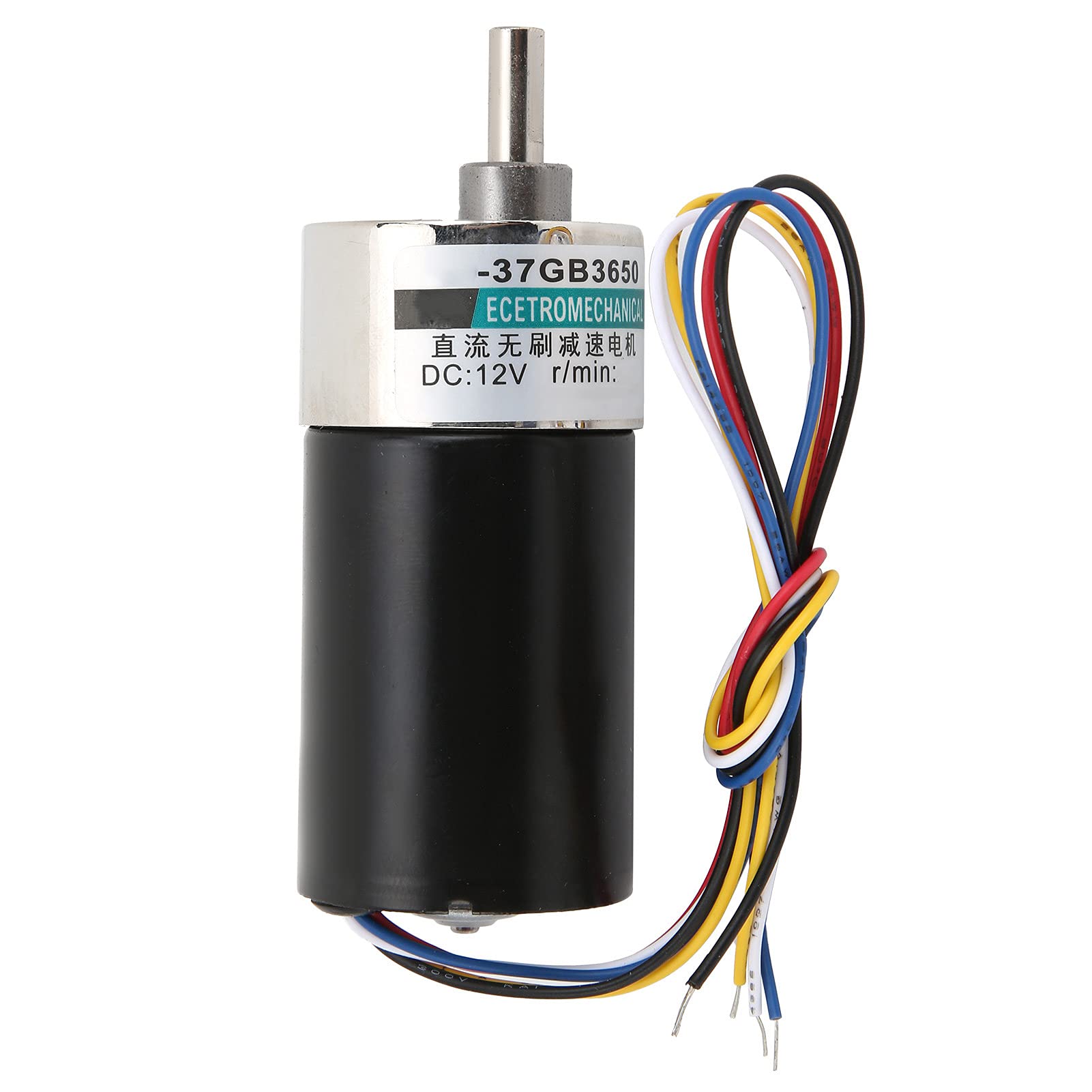 Bürstenloser DC12V Getriebemotor für CNC-Maschinen Hochpräzises Mikro-Untersetzungsgetriebe mit 200 U/min XD-37GB3650